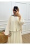 İlay Seersucker Skirt Hijab Suit - 3