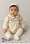 Elegance with Pugi Autumn Flowers: 10-Piece Cotton Baby Girl Hospital Discharge Set" - 2