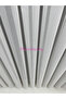 Cabir Simli Striped Heavy Weight Tulle Curtain 1X3 Dense Pleats Does Not Wrinkle and Does Not Need Ironing 30X28 Size Sample Fabric - 4
