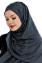 شال بنمط عرقي مونوجرام - أنثراسايت - 5