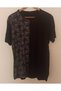 Viscose Patterned Short Sleeve Mother Combed Cotton T-Shirt - 3