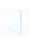 Clear Blue Rectangular Acrylic Serving Tray - Size 50 X 36 X 6 Cm - Weight 1.75 Kg - 4