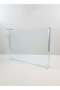 Clear Blue Rectangular Acrylic Serving Tray - Size 50 X 36 X 6 Cm - Weight 1.75 Kg - 5