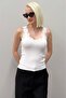 White Lace Basic Women's Undershirt Sh251 - 6