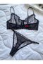 Plus Size Brode Bra Set - 3