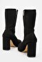 Women's Heeled Boots Black - 4