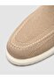 Knitwear Beige Men's Casual Shoes - 7