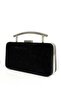Women's Evening Big Black Shiny Chain Wedding Night Party Bag - 7
