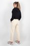 Women's Sweatpants with Elastic Legs and Pockets - 4