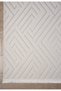 Cream Sisal Loop Pile Woven Machine-Made Rug with Fringes, Non-Slip, for Living Room, Kitchen, and Children's Room. - 4