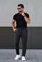 Men's Slim Fit Modern Cut Jogger Sweatpants - Stylish and Sporty Lace-Up Trousers - 3