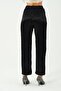 Women's High Waist Shiny Satin Pantalon - 5