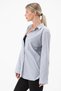 Women's Patterned Solid Colored Shirt - 2