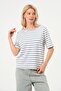 Women's Striped T-Shirt Oversize T-Shirt