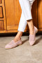 Women's Straw Lace Ballerina Ballet Pw01
