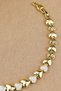Xuping Bracelet - Vip Xuping Zircon Stone Trend Heart Model Gold Stylish Karamaz Bracelet 17+2cm - 3