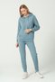 Women's Soft Fabric Tracksuit Set Sweatpants and Sweatshirt