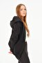 Women's Kangaroo Pocket Hooded Sweatshirt Fleece Inside Thick Cardigan - 7