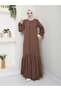 Medina Silk Ferace with Cornered Gather Detail - 7
