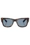 Rayban Unisex Sunglasses Mega Wayfarer 0840-S 902/56 51-21, Rectangular Acetate Frame - 2
