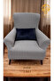 Tuğladesen 3,3,1,1 Elastic Sofa Cover |   Elastic Seat Cover |   Sofa Cover Set Milky - 4