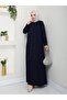 Plus Size Mother's Dress with Fan Stones - 5