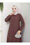 Plus Size Full Length Mother's Dress with Cape - 4