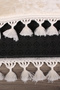 Lunasoft Cream Pompom Fringed Modern Non-Slip Soft Machine Washable Bath Mat Set of 2 - 5