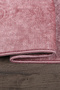 Lunessa Powder Modern Non-Slip Soft Machine Washable 2-Piece Pompom Fringed Bath Mat - 2