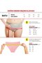 Women's Colorful Bato \ Hipster Panties (XL, 2XL, 3XL, 4XL) Pack of 7 Y15 - 7
