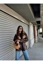 Oversize Jacket with Fur Inside - 4