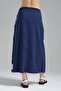 Women's Applique Detailed Design Long Skirt - 5