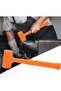 PVC Rubber Hammer Soft Face Dead Blow Rubber Mallet Installing Tool 0.5LB / 1LB (0.5LB) - 6