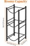 5 Gallon Water Jug Holder, 3 Tier Water Bottle Stand, Heavy Duty Water Dispenser Rack with 3 Slots f - 3