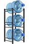 5 Gallon Water Jug Holder, 3 Tier Water Bottle Stand, Heavy Duty Water Dispenser Rack with 3 Slots f