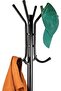 COAT RACK Standing Metal Coat Rack Hat Hanger 11 Hook for Jacket, Purse, Scarf Rack - 7
