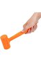 PVC Rubber Hammer Soft Face Dead Blow Rubber Mallet Installing Tool 0.5LB / 1LB (0.5LB) - 4
