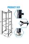 4Tier Water Bottle Organizer,5 Gallon Water Bottle Holder, Water Bottle Rack Stainless Steel Shelf E - 4
