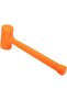PVC Rubber Hammer Soft Face Dead Blow Rubber Mallet Installing Tool 0.5LB / 1LB (0.5LB)