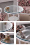 Round Transparent Thick Tablecloth 1.4 mm | PVC Non-Slip Wipe-Clean Cover - 5