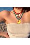Zra 3-Piece Charm Colorful Necklace