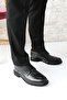 Genuine Leather Black Men's Classic Shoes - 7