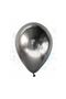 Chrome Balloon 12" Inch Dark Gray Color 5 Pieces - 2