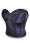 Black Satin Corset Bustier Ready Size - 3