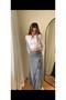 6001 Skirt Front Button Cross) - 4