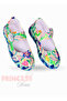 Floral Patterned Orthopedic Canvas Girls' Ballerina Sneakers