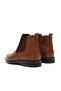 Genuine Leather Mbzyn2305-Tb Tan Rubber Detailed Zippered Men's Boots & Chelsea - 4