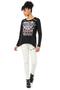 Wl354 Sweatshirt with Collar Detail - 6