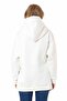 Wl331 Hooded Shabby Ecru Sweatshirt - 4