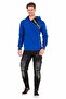 Cl329 Hidden Collar Zippered Hooded Sweatshirt - 4